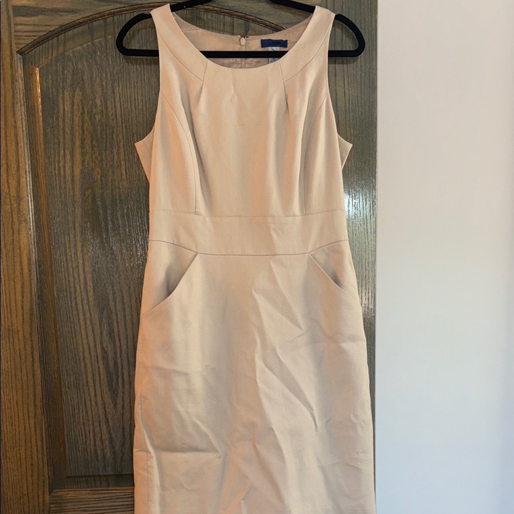 J.Crew cream work wear dress size 8